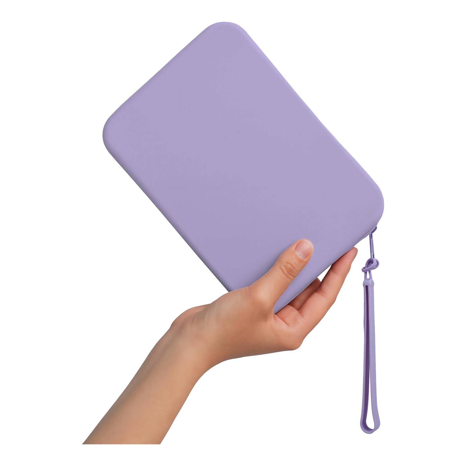 Back. Strapsicle - Strapsicle Clutch for E-Readers - Kindle, Paperwhite, Kobos, Nook - Anti-Dust Coating - Lilac.