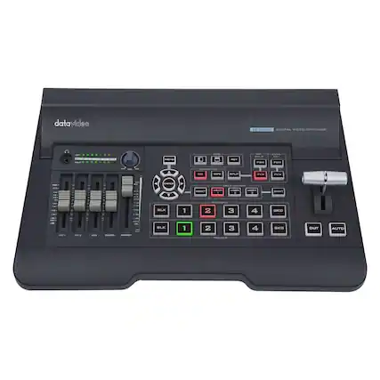 datavideo E-SCR RIISITAL VIDEO SWITCHER: . + MET . -.- ePa .. - TRANSITION -- mE -OP -- -W ENTES OEA ME-OR- RESET LBS LIBES U BLIT .N BLK 1 2 3 4 ED - - - - - - MILK 1 2 3 MOI- KO CUT AUTO