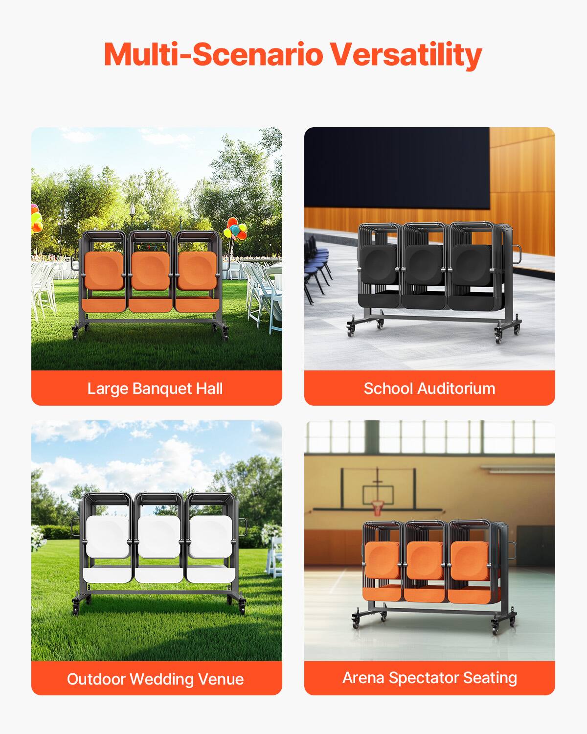 Multi-Scenario Versatility

Large Banquet Hall
School Auditorium
Outdoor Wedding Venue
Arena Spectator Seating