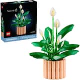 LEGO - Botanicals Peace Lily Flower Building Set for Adults - 11504