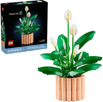 Peace Lily LEGO BOTANICALS
Set Number: 11504
Pieces: 474 pcs/pzs
Age: 18+