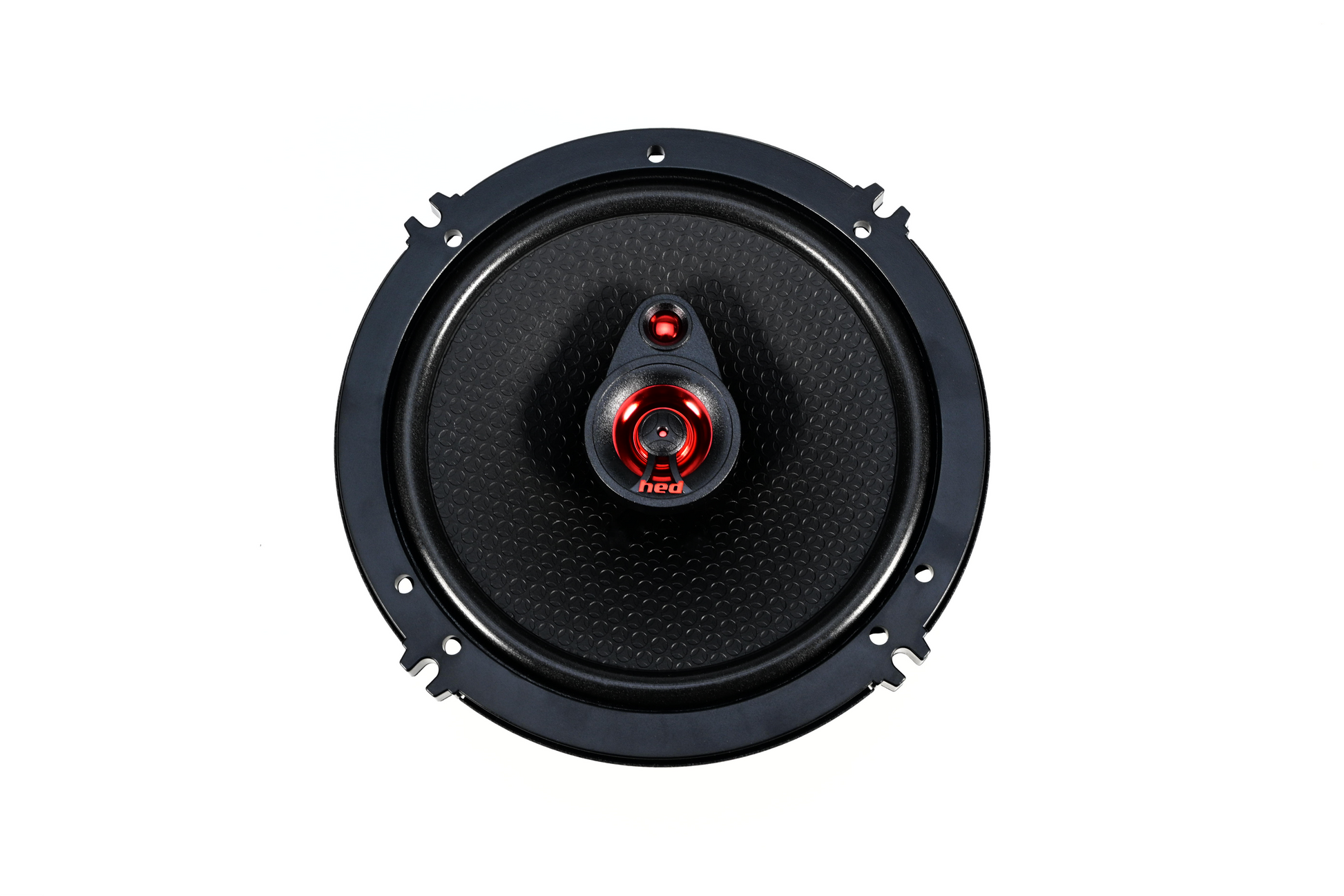 Angle. Cerwin Vega - Cerwin Vega H653 - HED 2025 Edition 6.5” 3-Way Coaxial Full Range Speaker - Black and Red.