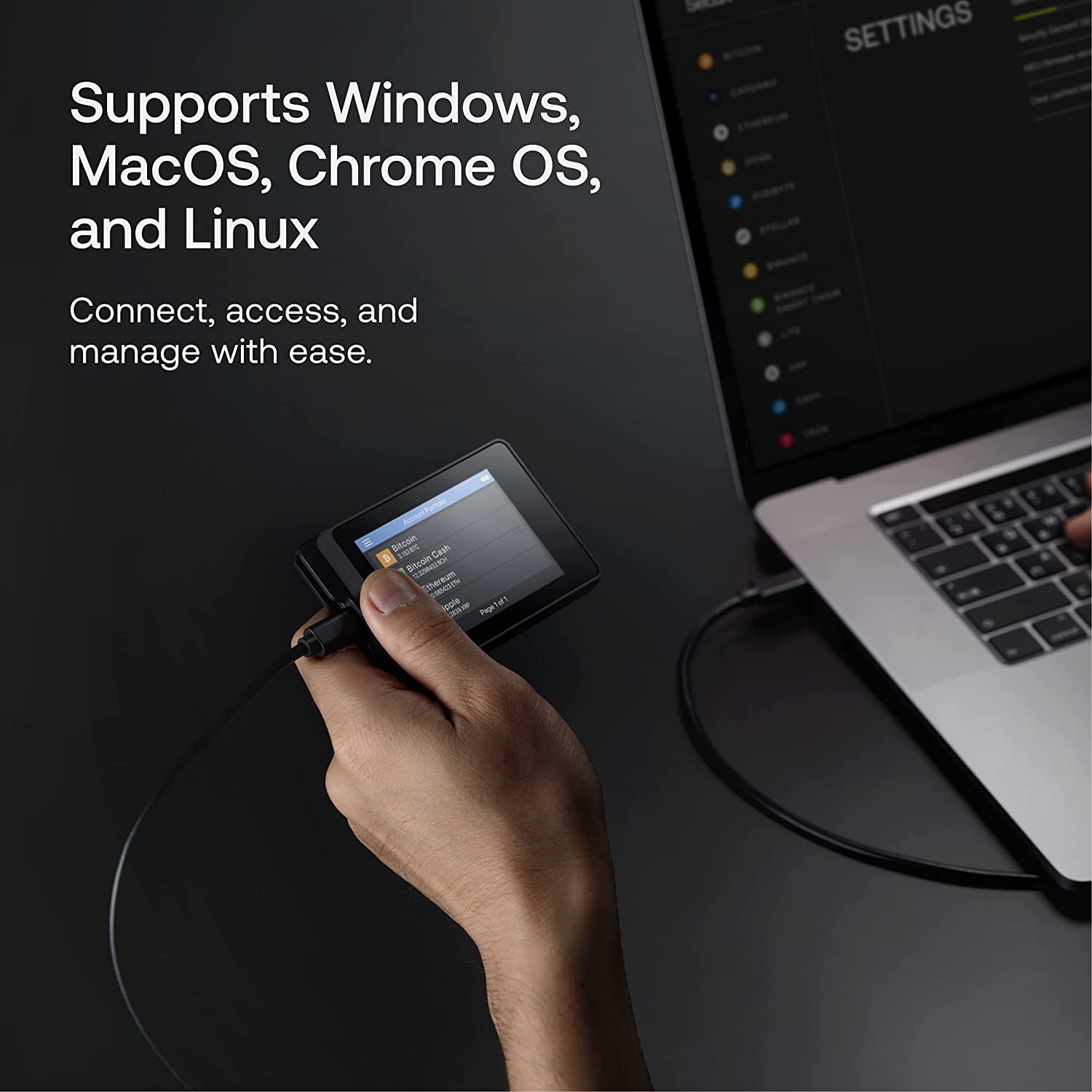 Supports Windows, MacOS, Chrome OS, and Linux

Connect, access, and manage with ease.