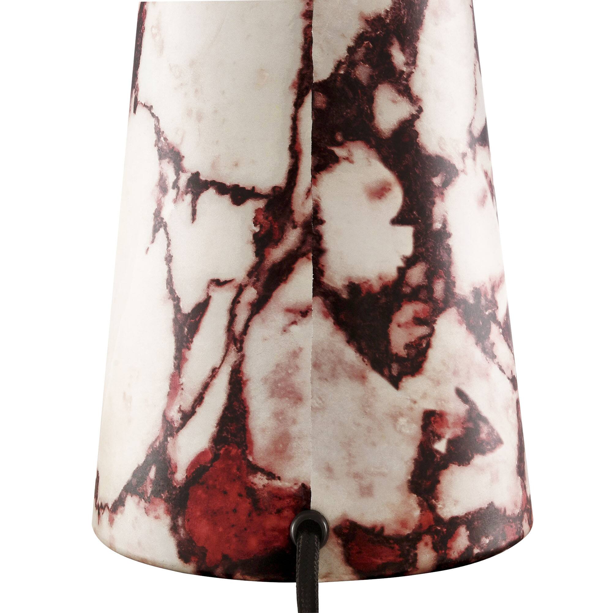 Alt View 7. Modway - Nera Marble Table Lamp by Modway - Red.