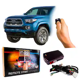 MPC - Remote Start Kit for Toyota Tacoma 2016-2019 (Push-to-Start, Uses Factory Key Fob) - Black
