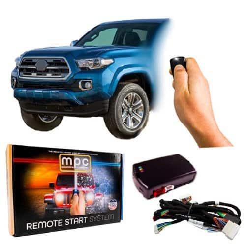 MPC - Remote Start Kit for Toyota Tacoma 2016-2019 (Push-to-Start, Uses Factory Key Fob) - Black