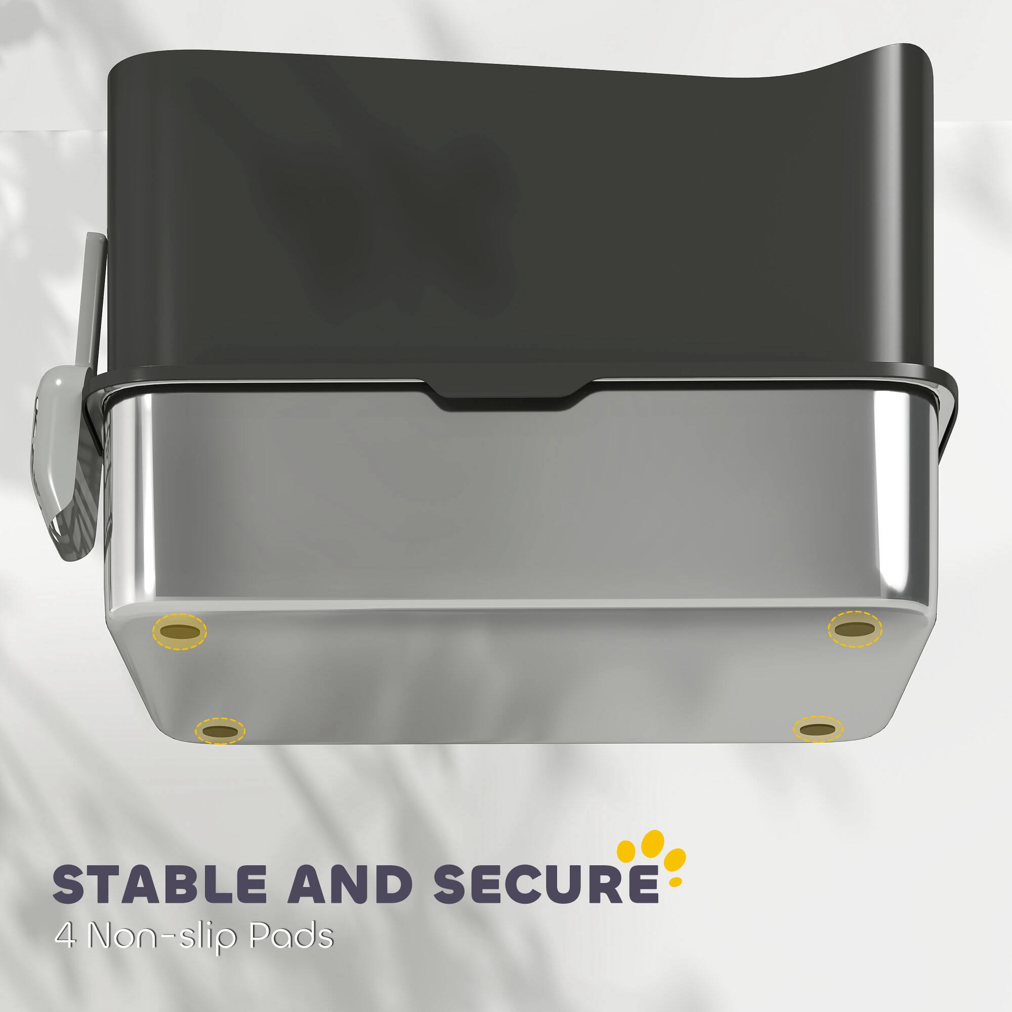 STABLE AND SECURE  
4 Non-slip Pads