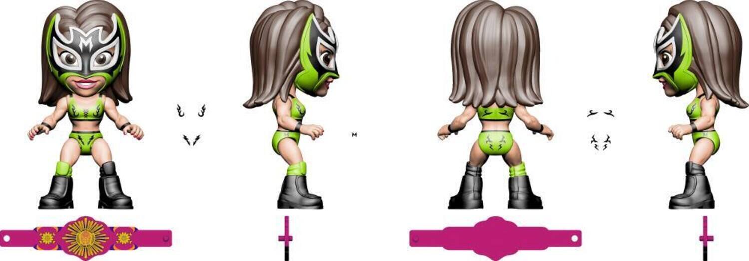 Alt View 2. PopMarket - Boss Fight Studio - Legends Of Lucha Libre - Luchacitos Display PDQ (Net)   - Collectibles - Multicolor.