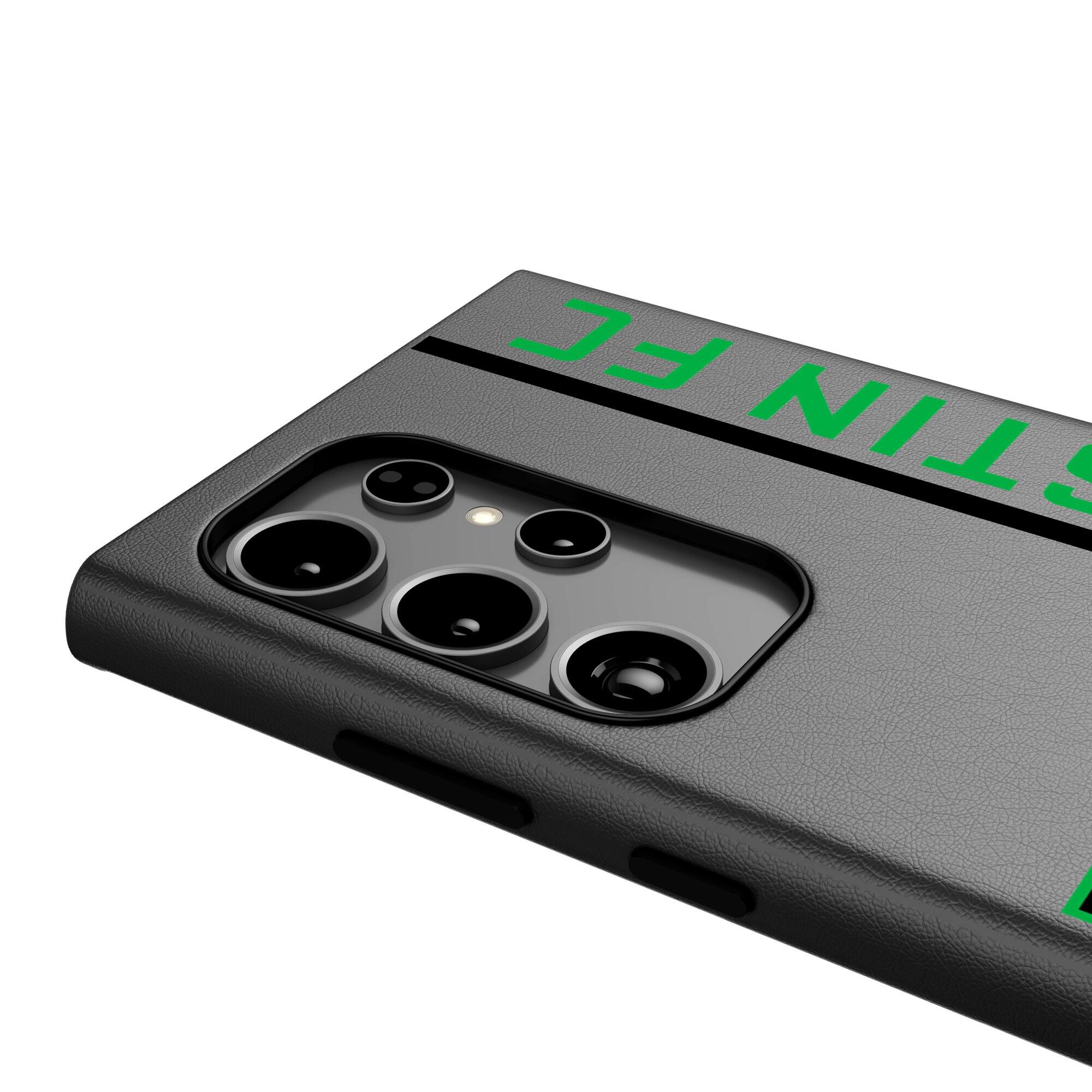 Alt View 3. Keyscaper - Black Austin FC Galaxy Magnetic Bump Case - S24 Plus - Black.