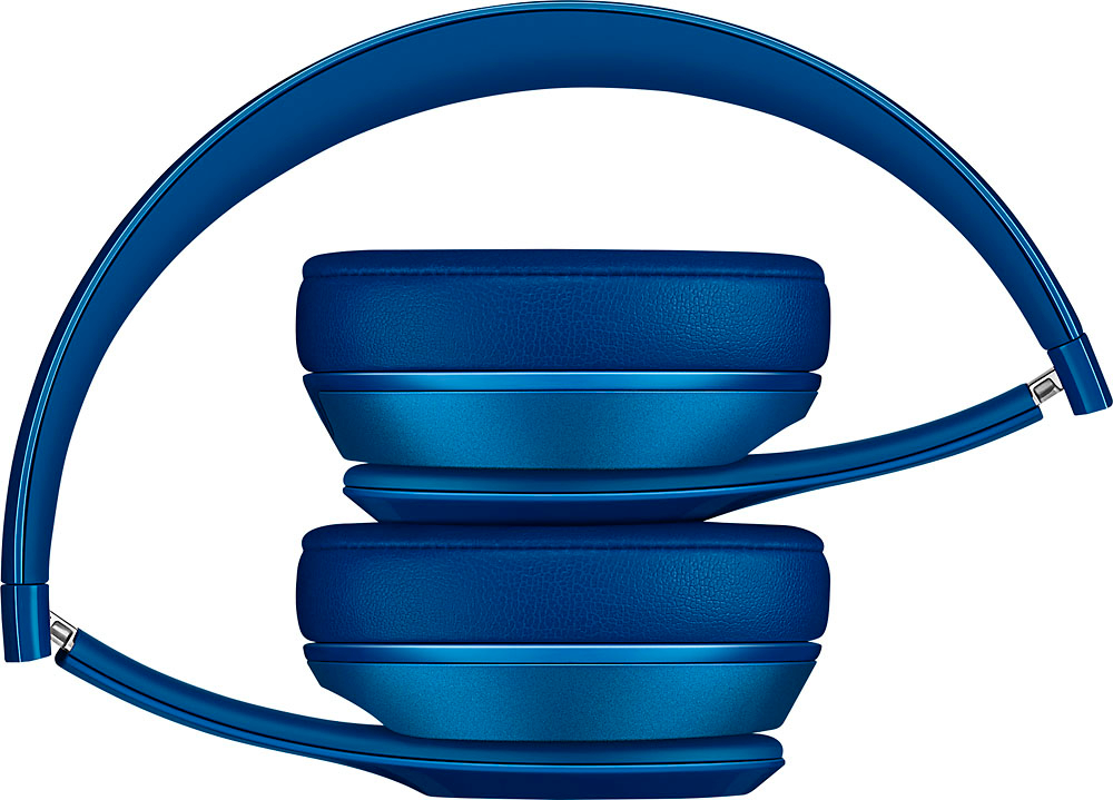 Best Buy: Beats Solo 2 On-Ear Wireless Headphones Blue MHNM2AM/A