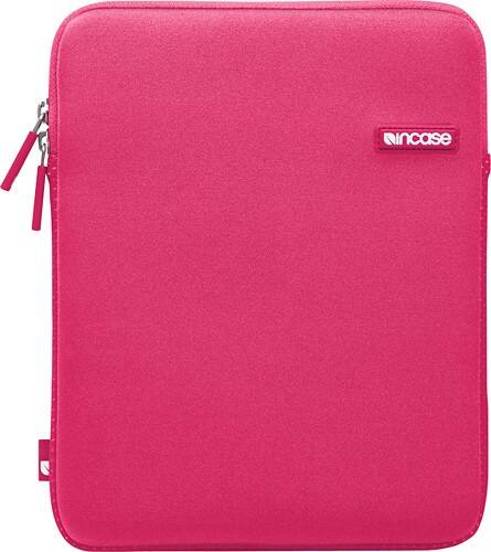 Front Standard. Incase - Sleeve for Apple® iPad™ - Magenta.