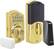 Angle Standard. Schlage - LiNK Wireless Keypad Deadbolt Starter Kit - Bright Brass.
