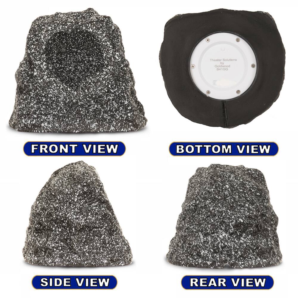 Theater Solutions by Goldwood  
B4100  

FRONT VIEW  
BOTTOM VIEW  
SIDE VIEW  
REAR VIEW