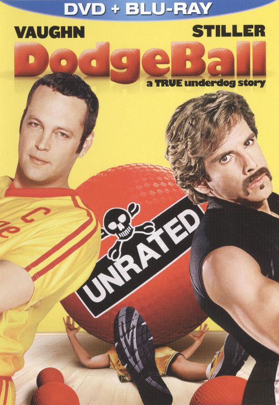  Dodgeball: A True Underdog Story [Unrated] [2 Discs] [Blu-ray/DVD] [2004]