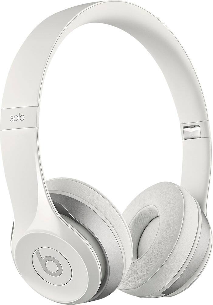 Angle. Beats - Beats Solo 2 On-Ear Wireless Headphones - White.