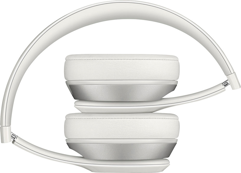 Best Buy: Beats Solo³ Wireless Headphones Gloss White MNEP2LL/A
