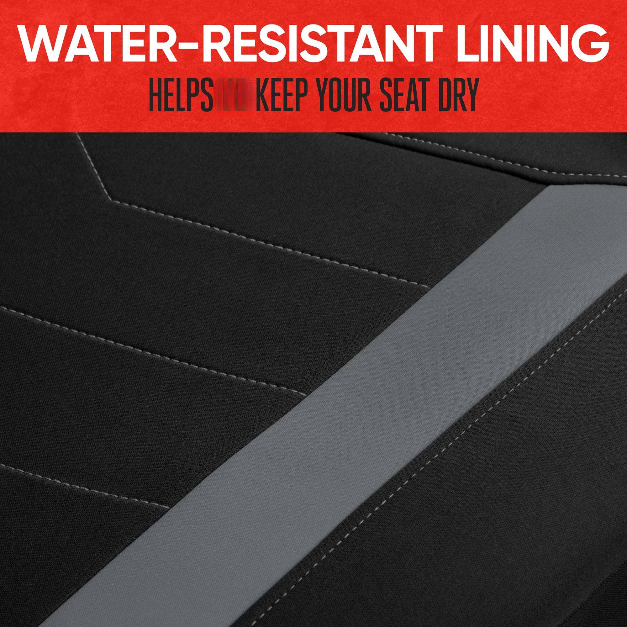 WATER-RESISTANT LINING  
HELPS YOU KEEP YOUR SEAT DRY