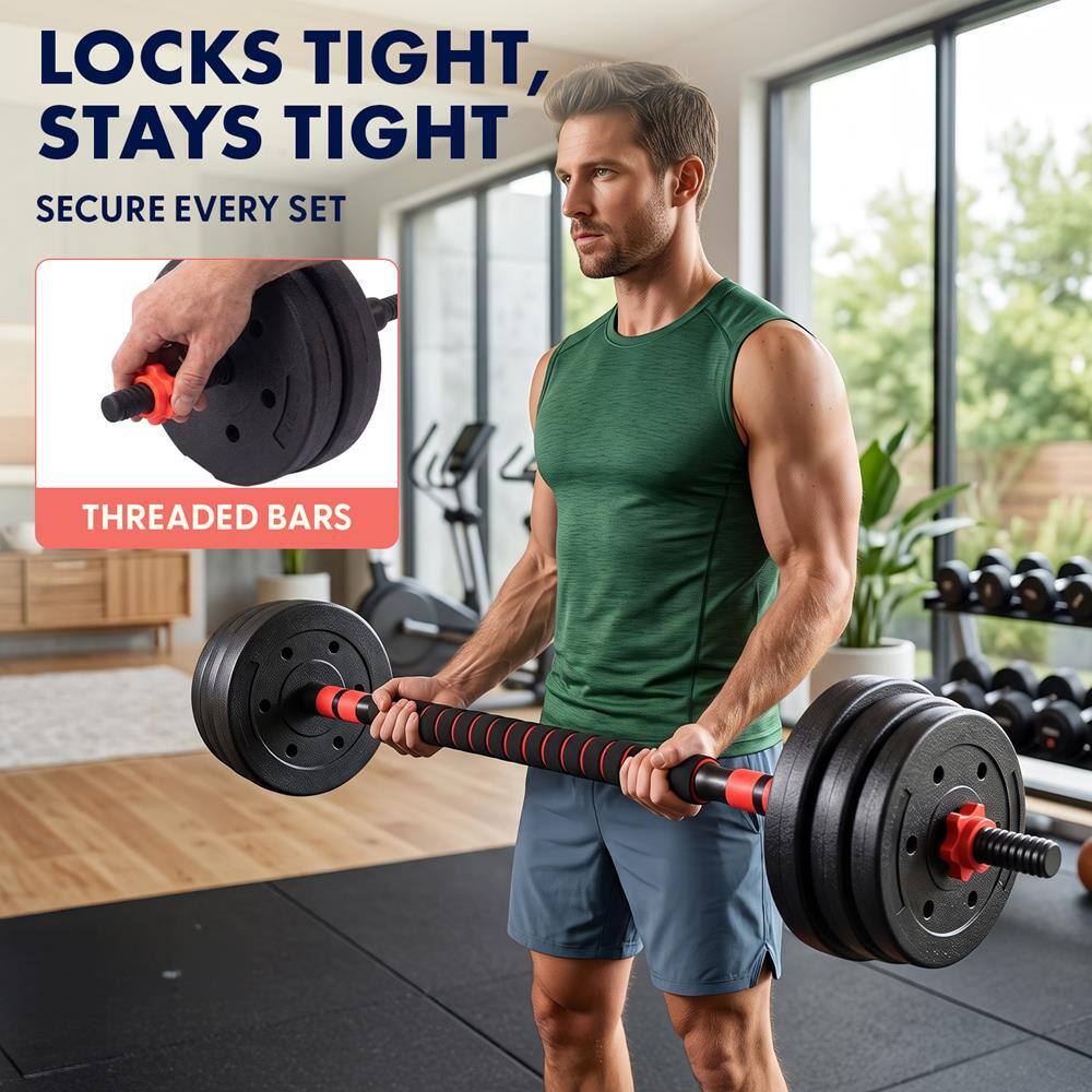 LOCKS TIGHT, STAYS TIGHT  
SECURE EVERY SET  

THREADED BARS