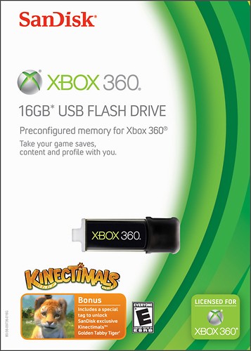 Best Buy: SanDisk Xbox 360 16GB USB Flash Drive SDCXGXB-016