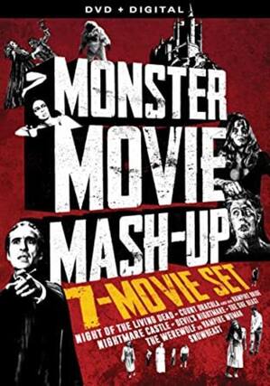 Front. Monster Movie Mash-Up: 7 Movie Set - DVD.