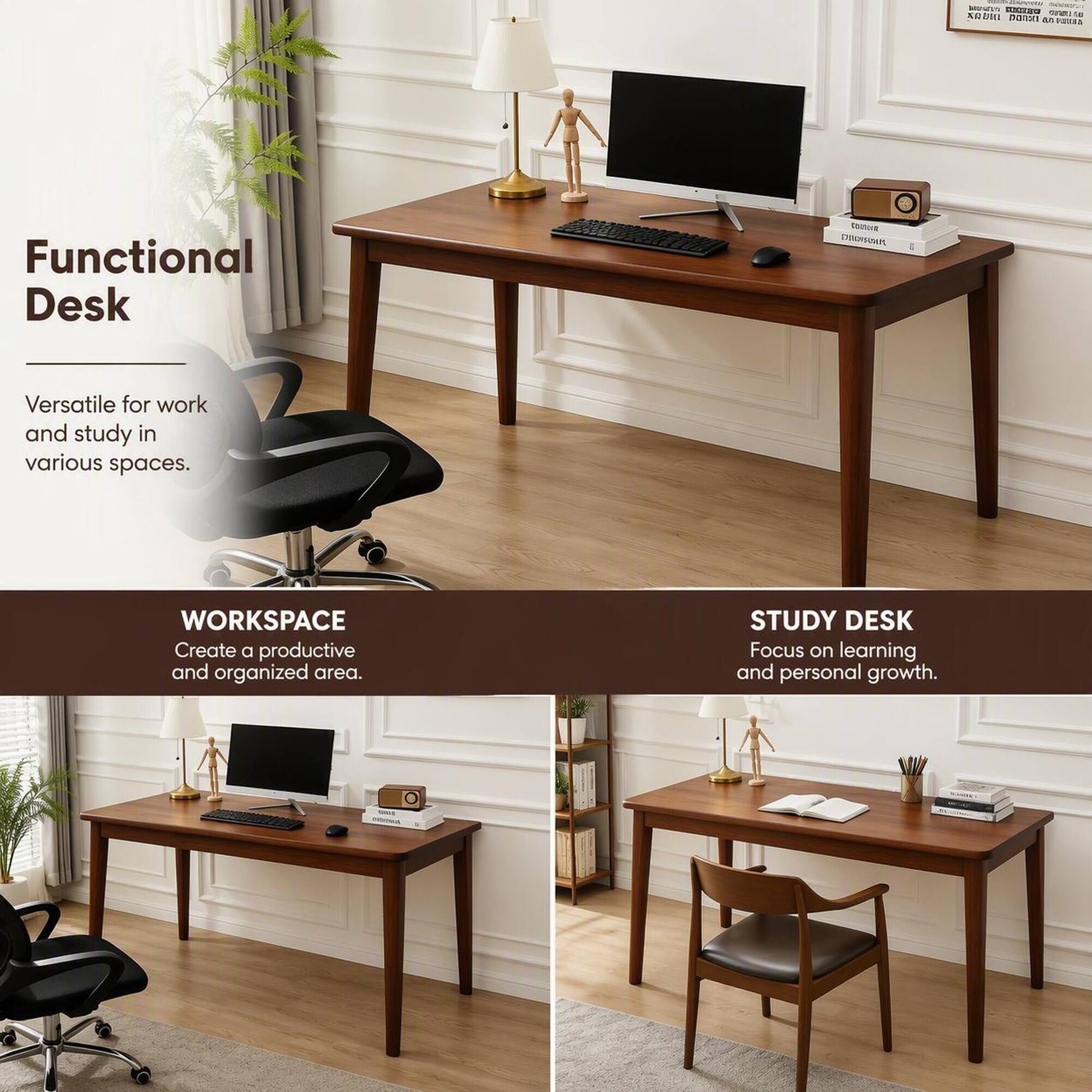 - nosax wan to nanon an POKED
- Functional Desk
- COUNDAR DISOGNA
- Versatile for work and study in various spaces.
- WORKSPACE Create a productive and organized area.
- STUDY DESK Focus on learning and personal growth.