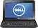 Front Standard. Dell - 10.1" Inspiron Mini Netbook - 1GB Memory - 250GB Hard Drive - Obsidian Black.