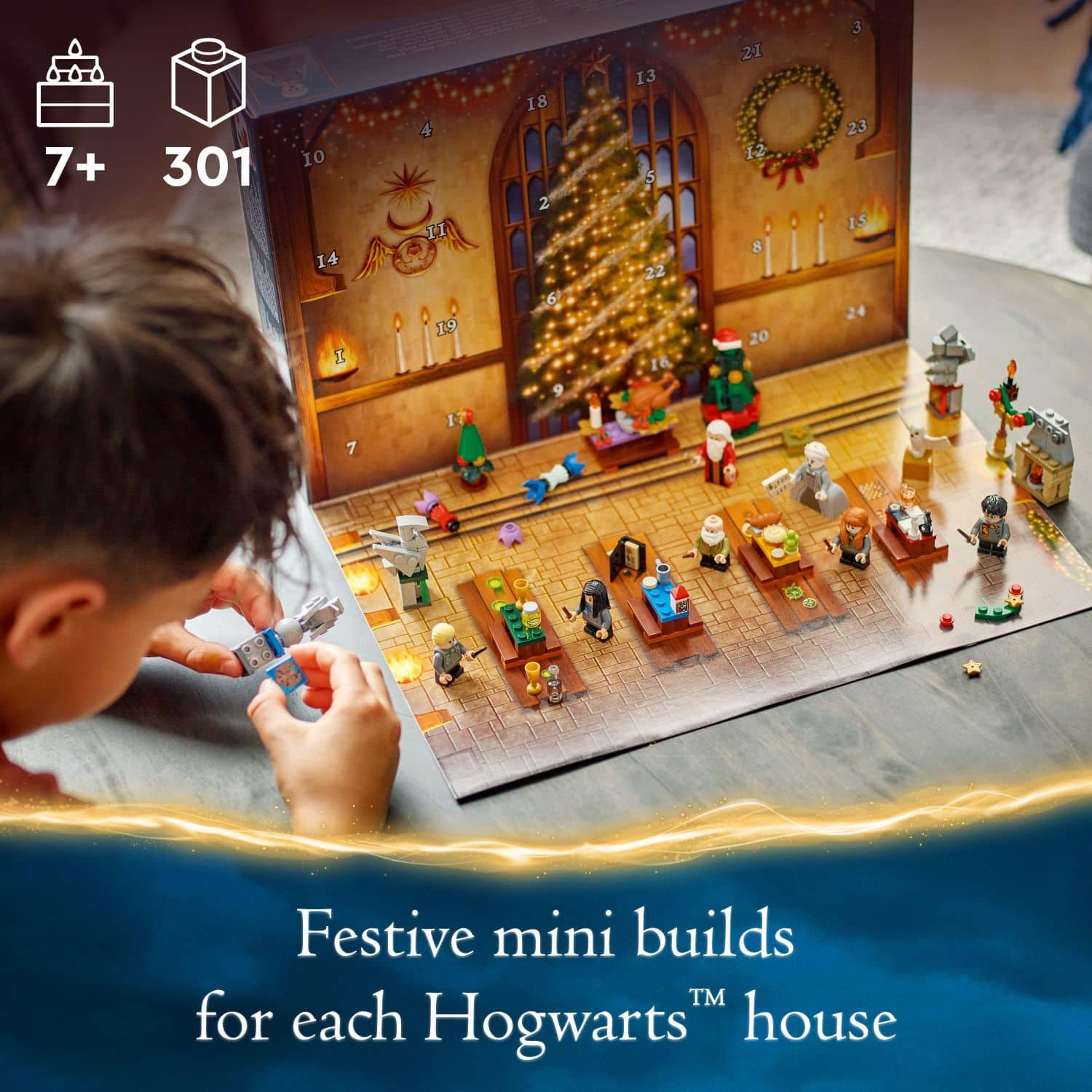 LEGO Harry Potter 2024 Advent Calendar Set, Holiday Countdown Gift