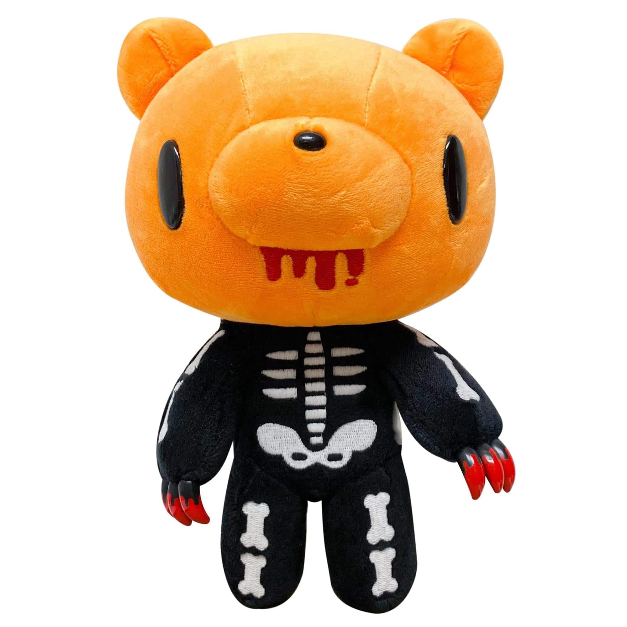 Great Eastern - Gloomy Bear Bones 8 Inch Collector Plush - Orange price history on PriceWatchPro