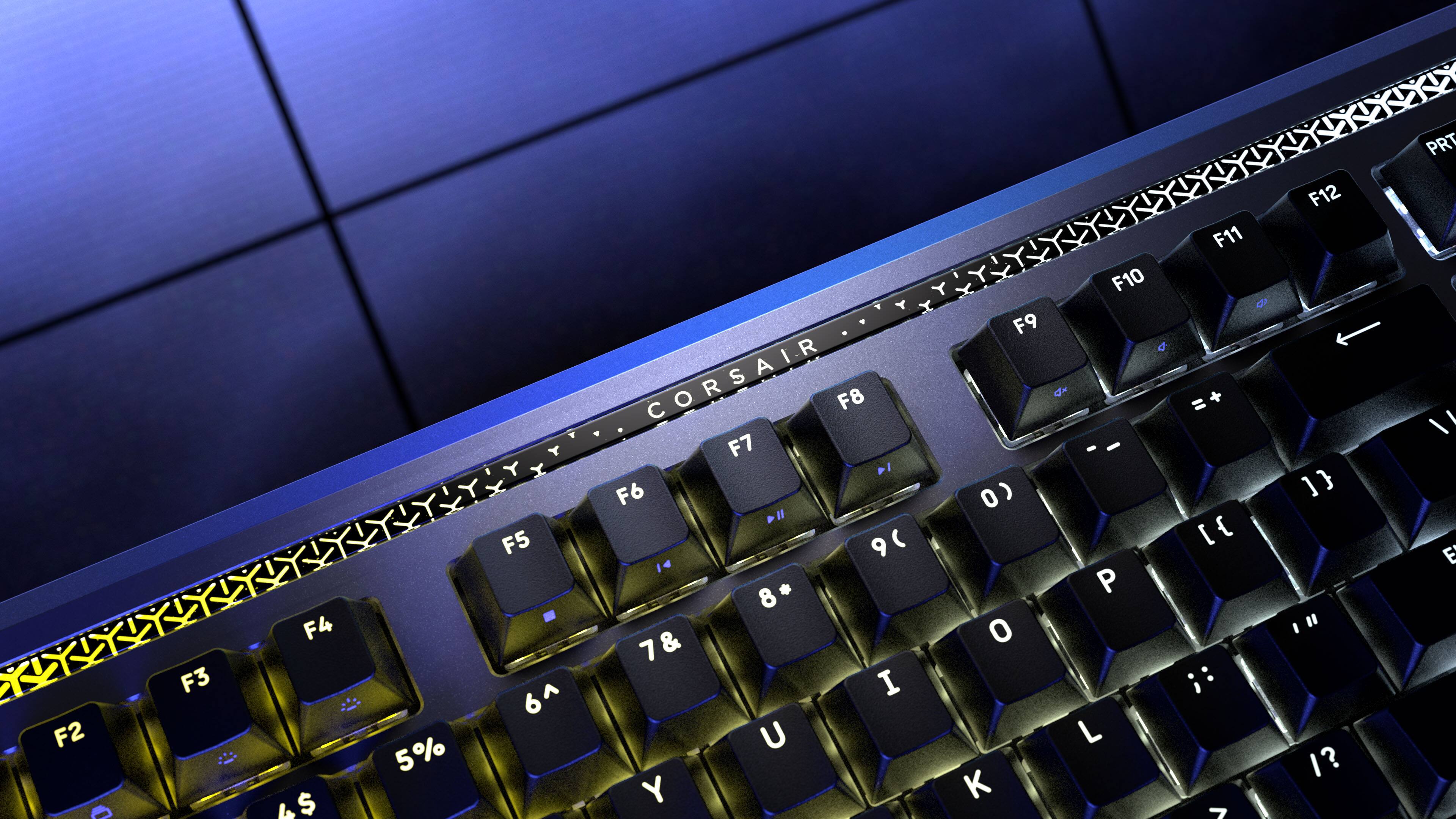 F2 F3 F4 4$ 5% F5 6^ CORSAIR F8 F7 >I F6 9( 9 8 7& 7 I U Y F10 F9 d de 0) P 0 L K F11 = [{ 7 F12 1} .. I? PRT 4 1/ E