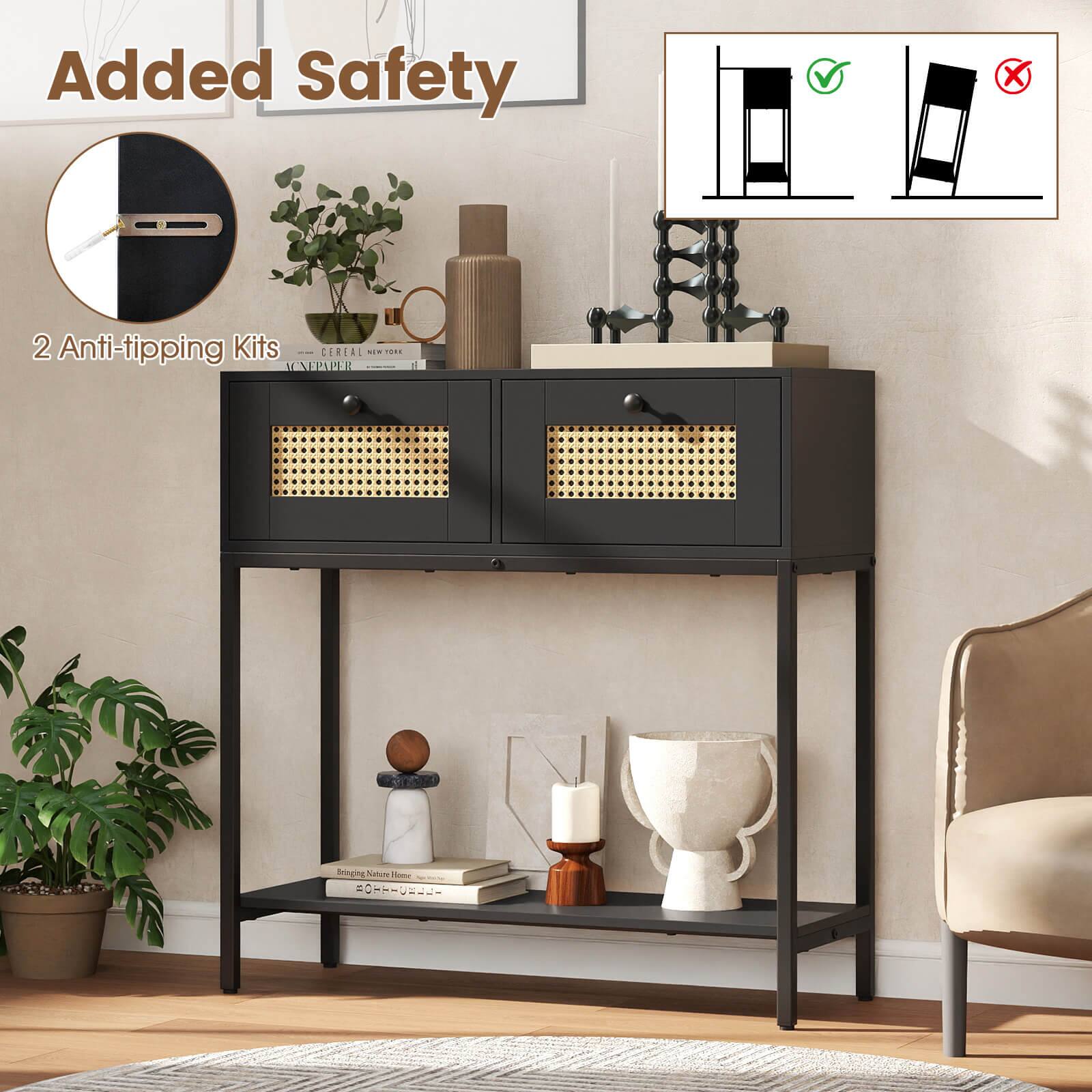 Added Safety  
2 Anti-tipping Kits