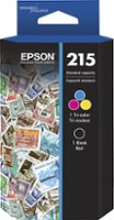Epson - 215 2-Pack Standard Capacity Ink Cartridges - Black/Multicolor - Front_Zoom