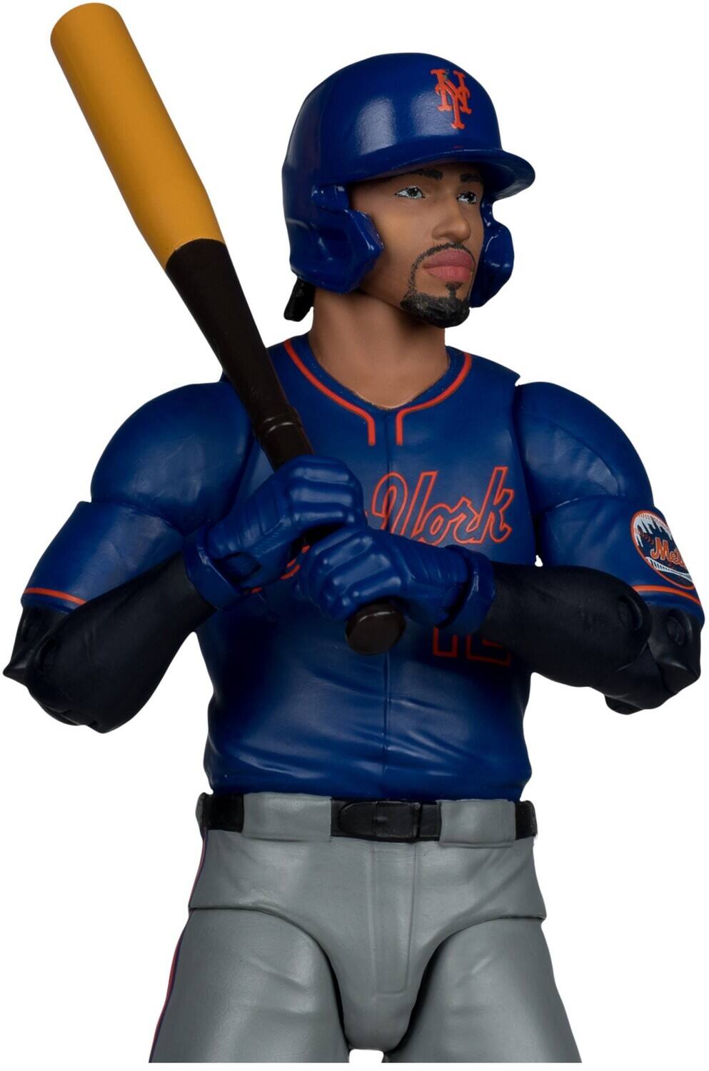Alt View 3. McFarlane Toys - McFarlane SportsPicks - MLB - Francisco Lindor (New York Mets) 6" Action Figure   - COLLECTIBLES - Multicolor.