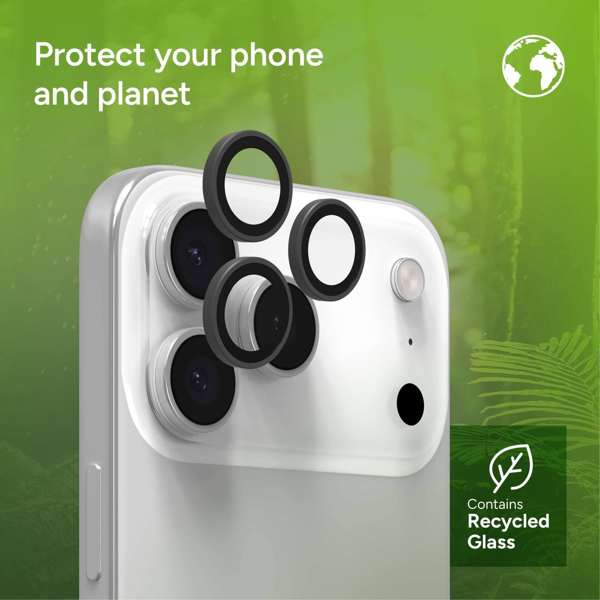 Protect your phone and planet

Contains Recycled Glass