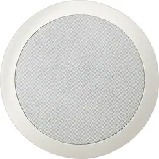 Front. Klipsch - 6-1/2" Architectural In-Ceiling Speaker (Each) - White.