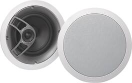 Polk Audio - 6-1/2" In-Wall Speaker (Each) - White