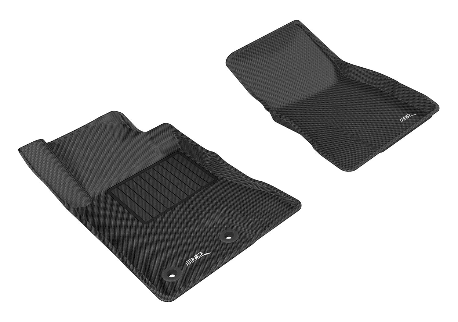 Amber Sporting Goods - 3D MAXpider Custom Fit Kagu Floor Mat (Black) Compatible with Ford Mustang 2015-2026 (2 Eyelets) - Front Row price history on PriceWatchPro
