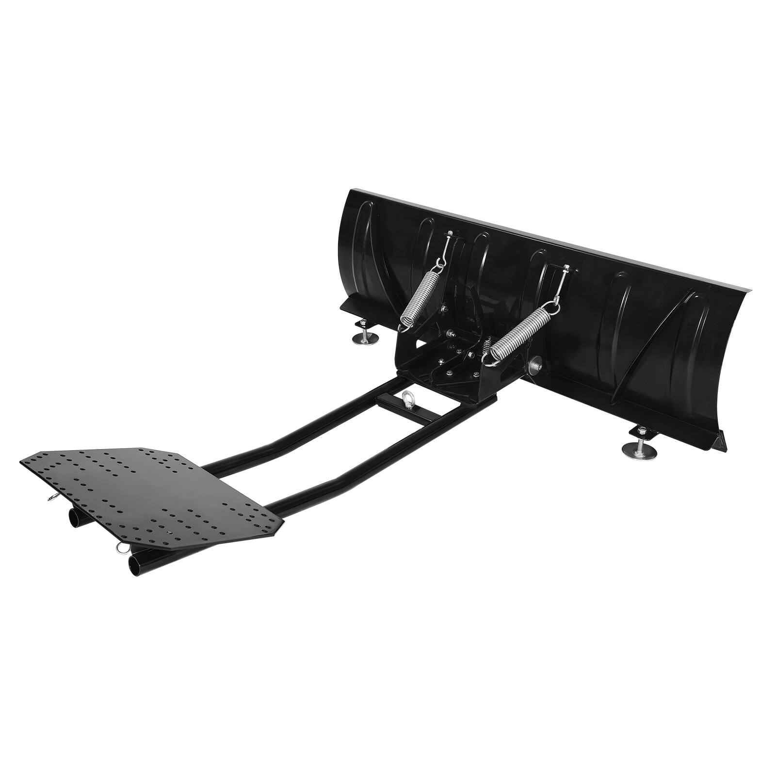 Alt View 5. VEVOR - 48-inch Universal Snow Plow Kit, Adjustable Height and Angle, Quick-Release Design, Durable Steel Blade - Black.