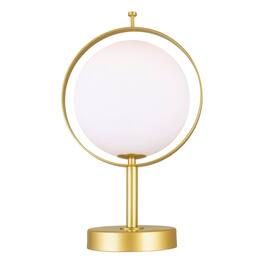 CWI Lighting - Da Vinci 1 Light Table Lamp With Brass Finish - Medallion Gold