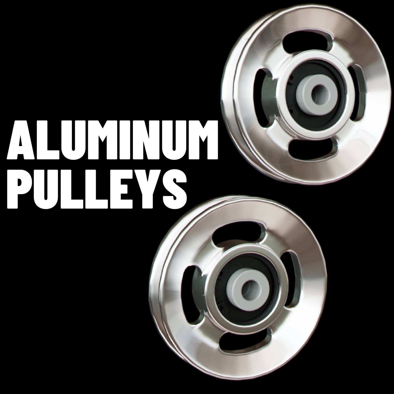 ALUMINUM PULLEYS