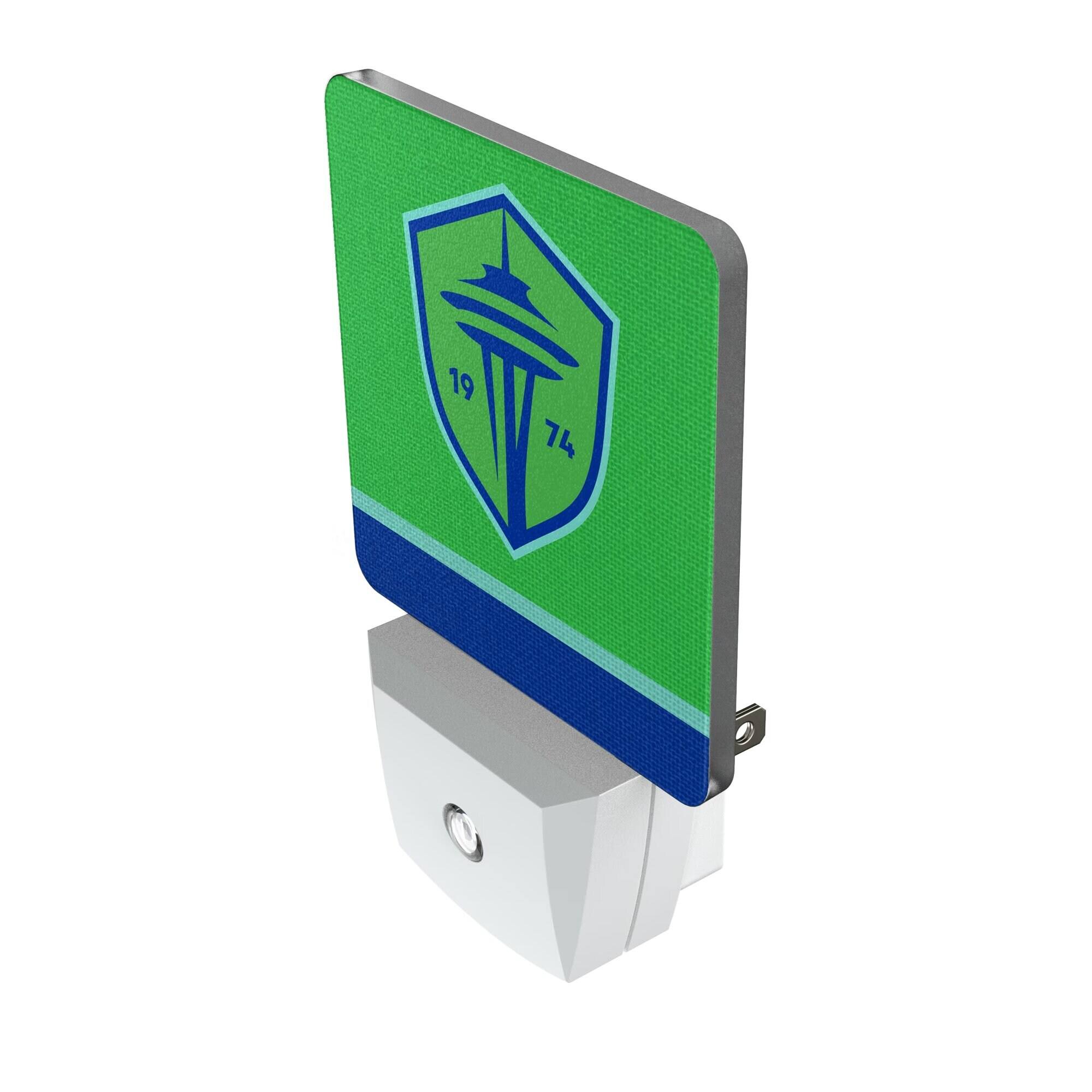 Alt View 1. Keyscaper - Seattle Sounders FC Team Stripe Nightlight 2-Pack - Multicolor.