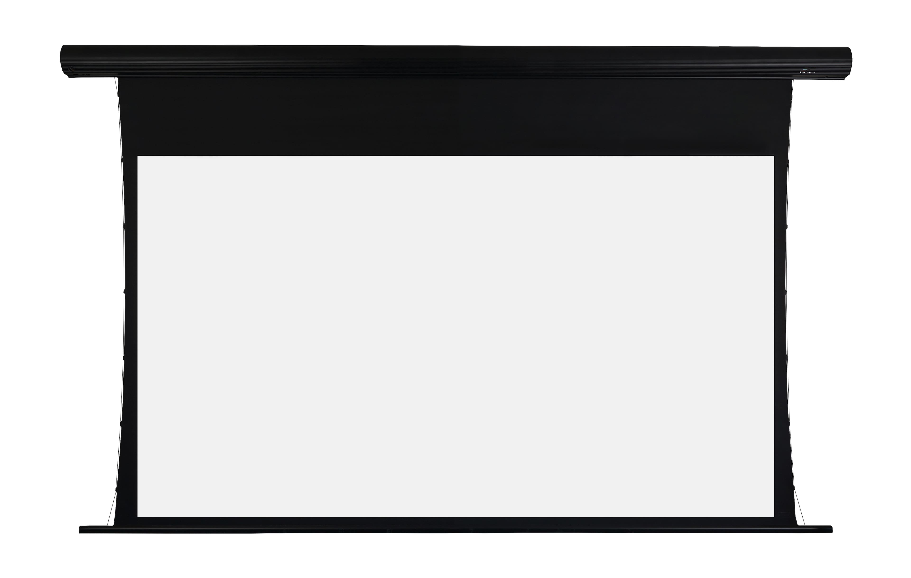 Front. Elite Screens - Elite Screens 150" Saker Tab-Tension AcousticPro UHD Projector Screen - Black.