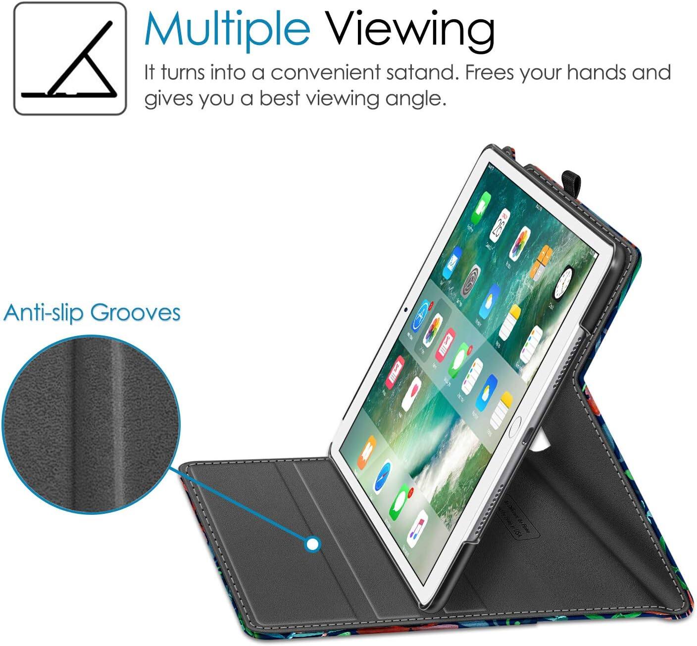 Multiple Viewing  
It turns into a convenient stand. Frees your hands and gives you a best viewing angle.

26  
Anti-slip Grooves