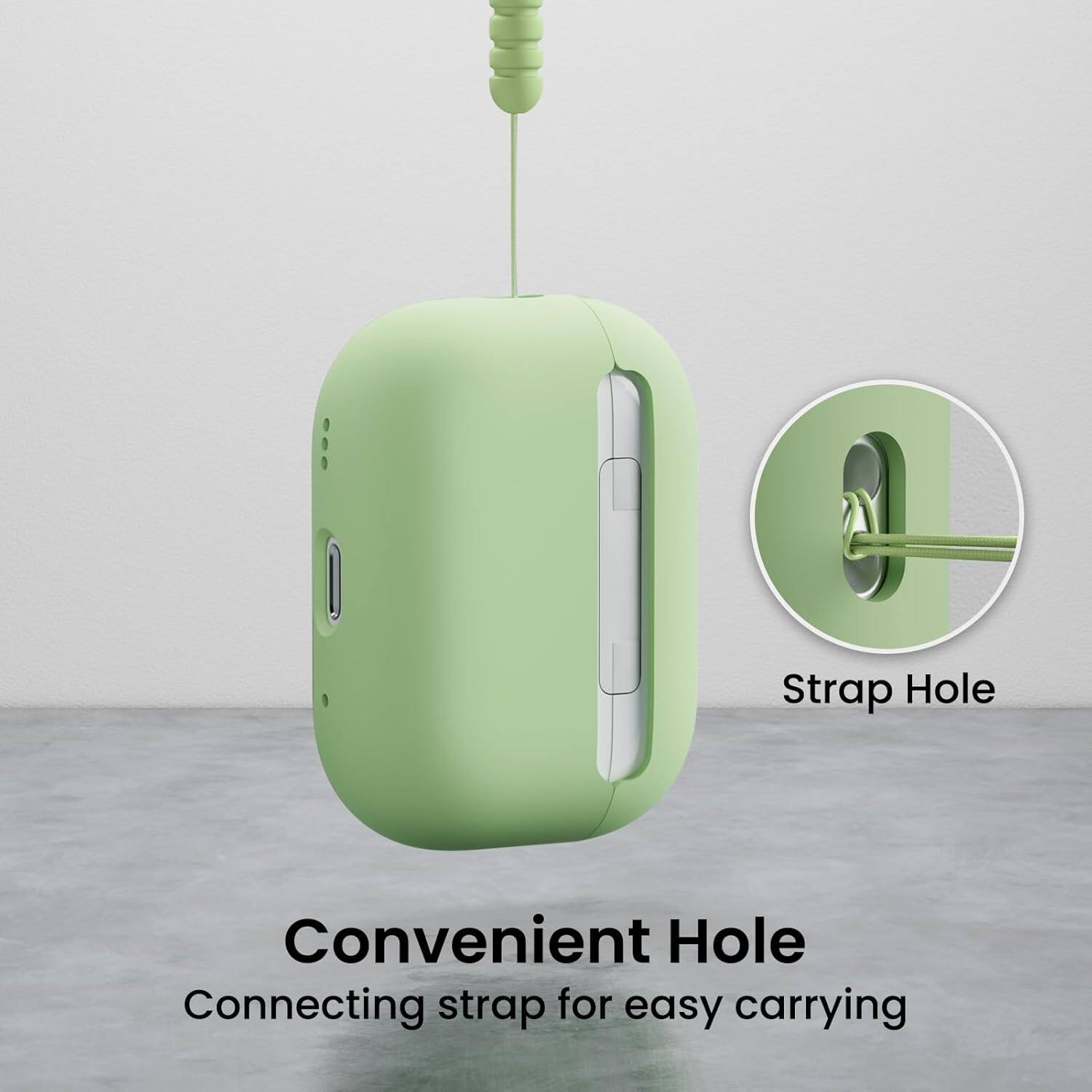 Convenient Hole, Strap Hole, Connecting strap for easy carrying