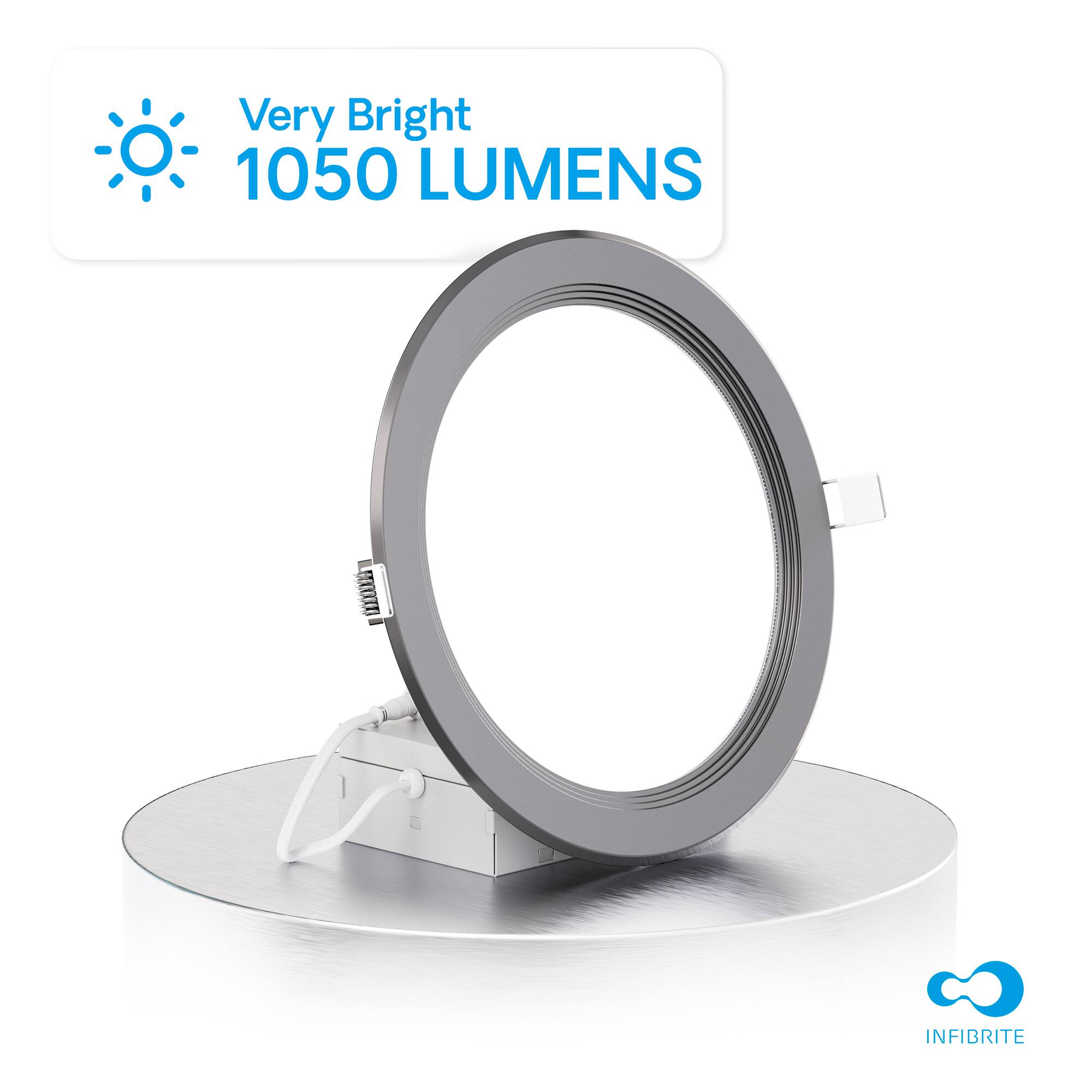 Very Bright 1050 LUMENS

INFIBRITE