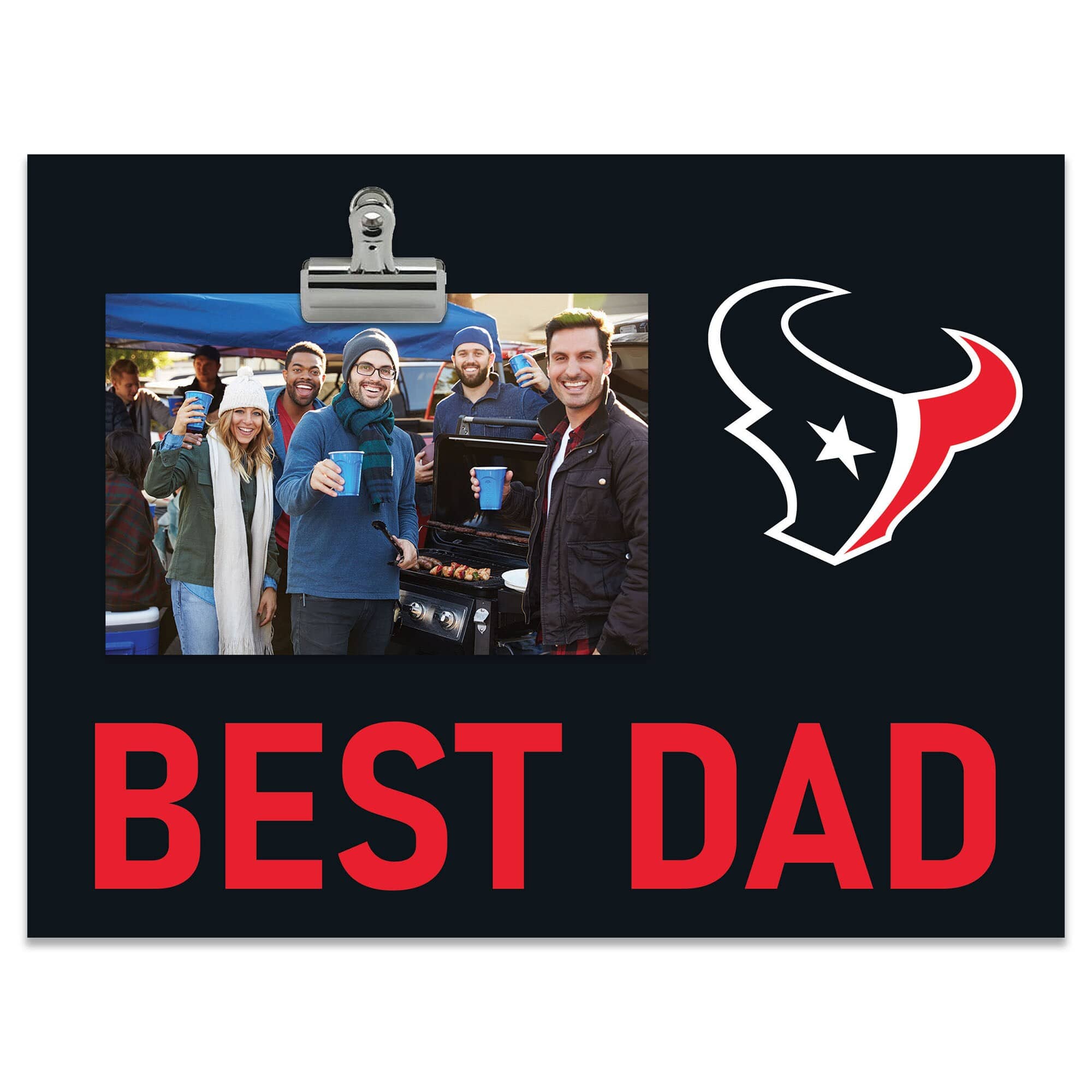 "Fan Creations - 8"" x 10.5"" Briteline Best Dad Clip Frame - Multicolor" price history on PriceWatchPro