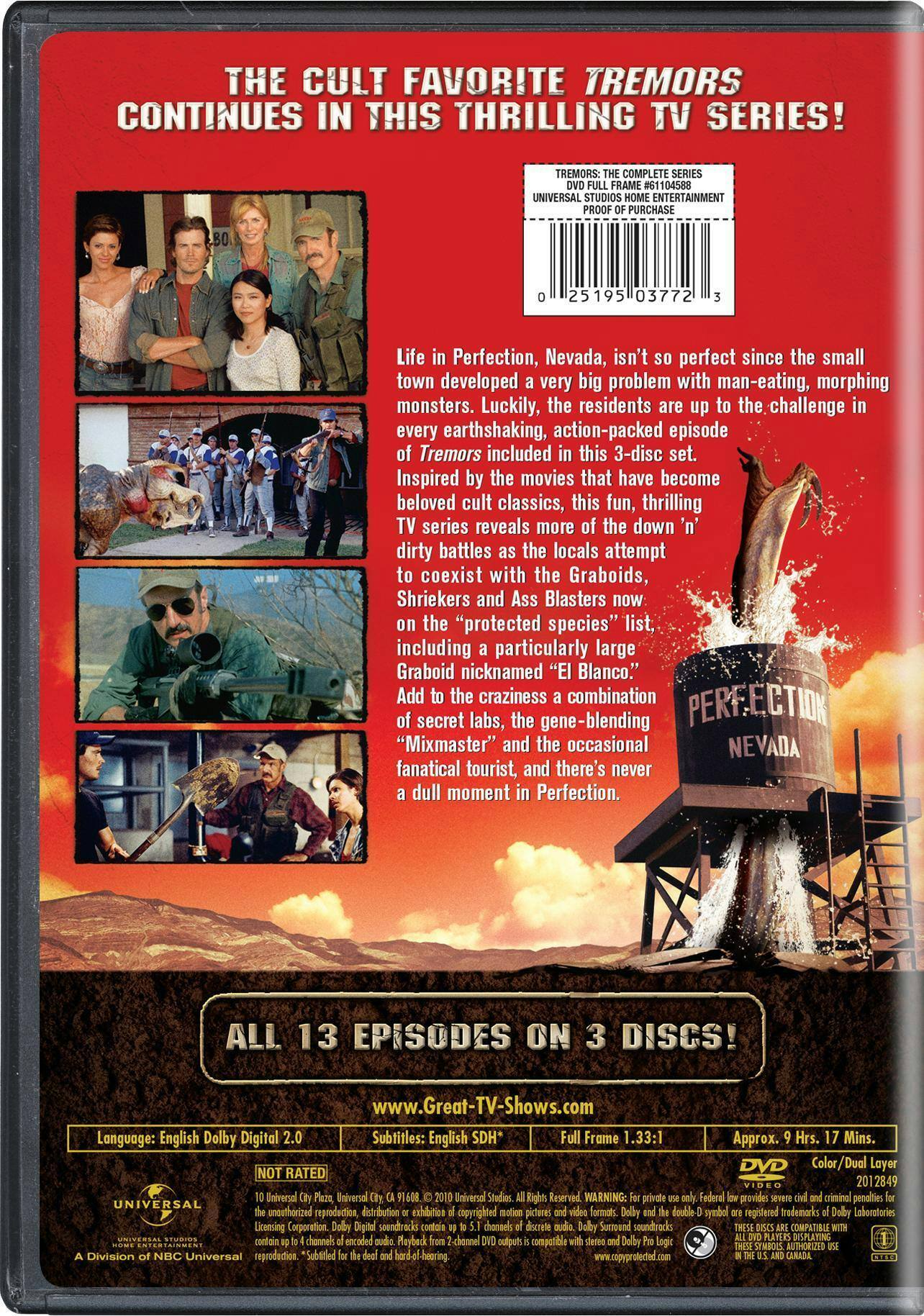 Angle. Tremors: The Complete Series (DVD Set) [DVD].