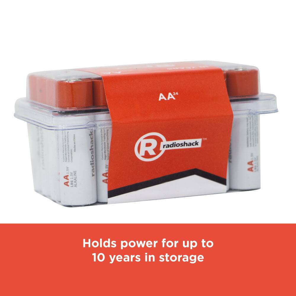 - I 1 mecho I SV -. SV AA LR61.5V ALKALINE
- radioshack d 391 Trading Sussputi
- Global i SV AA 24 "AA TM R
- radioshack AA
- Holds power for up to 10 years in storage