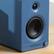 Alt View 12. Victrola - Victrola Tempo Bluetooth Bookshelf Speakers - Blue.
