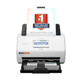 Epson - RapidReceipt RR-620W Wireless & USB High-Speed AI & Cloud Ready Desktop Color Duplex Receipt & Document Scanner - White