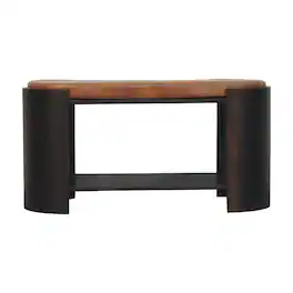Artisan Furniture - Solid Wood Arcus Shoe Bench - Brown